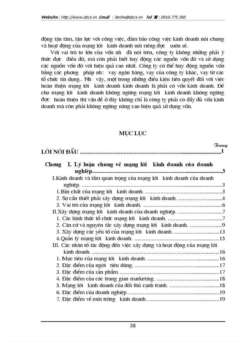 image for page Hoàn thiện mạng lưới kinh doanh của Công ty Bê tông và Xây dựng Vĩnh Tuy