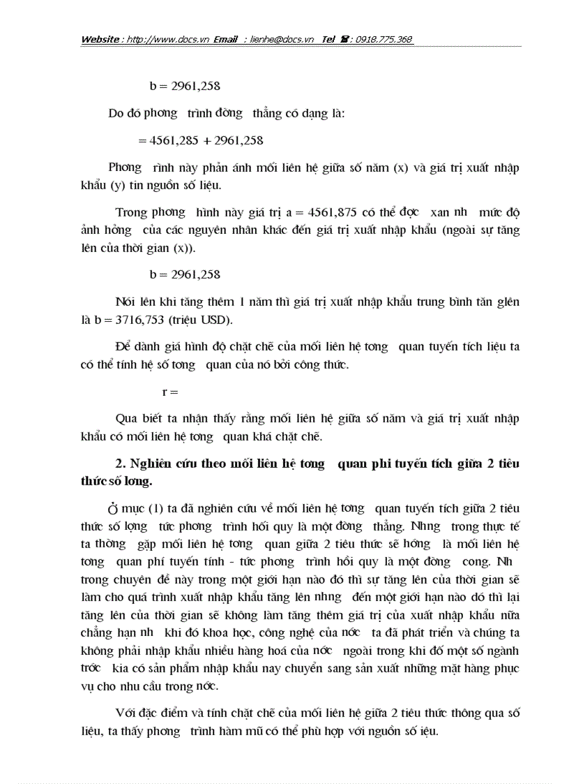 image for page Thực trạng và giải pháp trong phương pháp thống kê phân tích và dự đoán giá trị xuất nhập khẩu hàng hoá ở Việt Nam