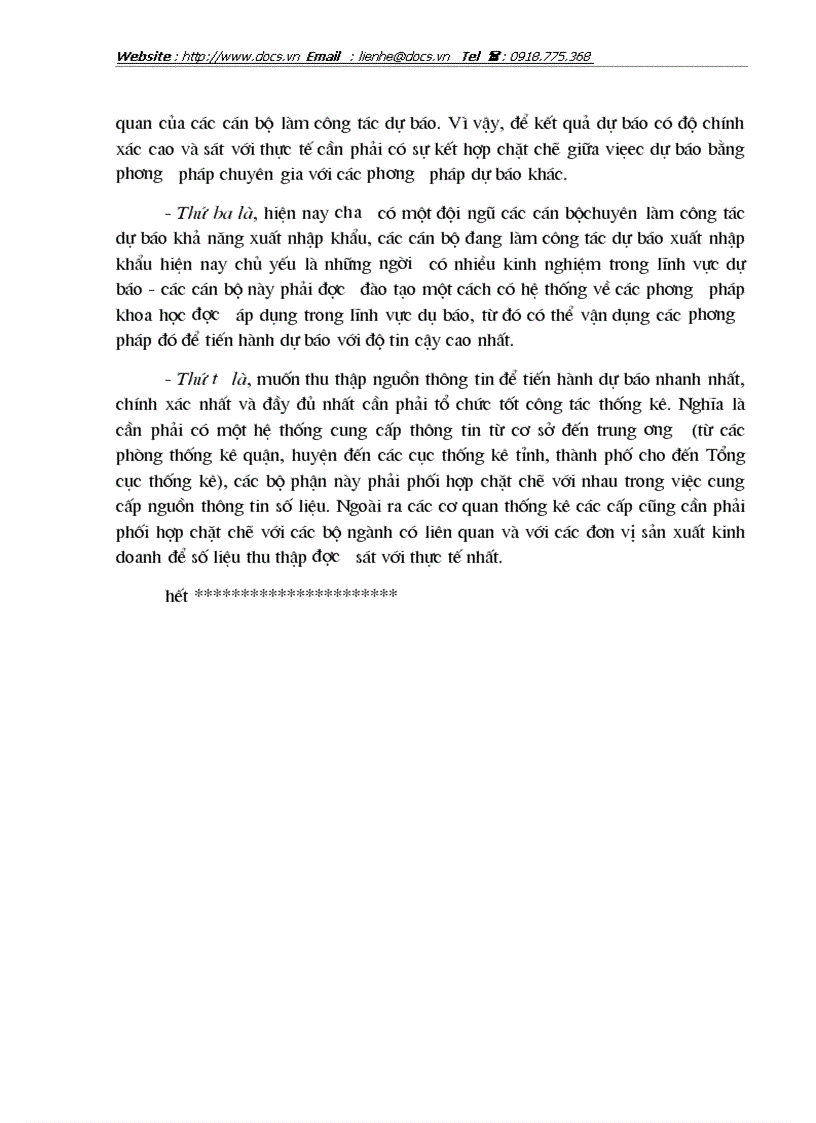 image for page Thực trạng và giải pháp trong phương pháp thống kê phân tích và dự đoán giá trị xuất nhập khẩu hàng hoá ở Việt Nam