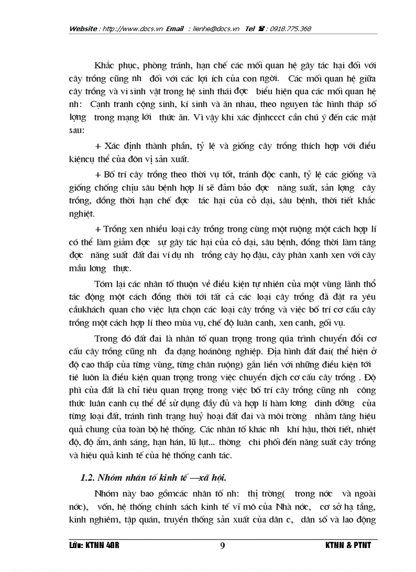 image for page Những biện pháp kinh tế chủ yếu nhằm chuyển dịch cơ cấu cây trồng trên địa bàn huyện Thanh Trì Hà Nội