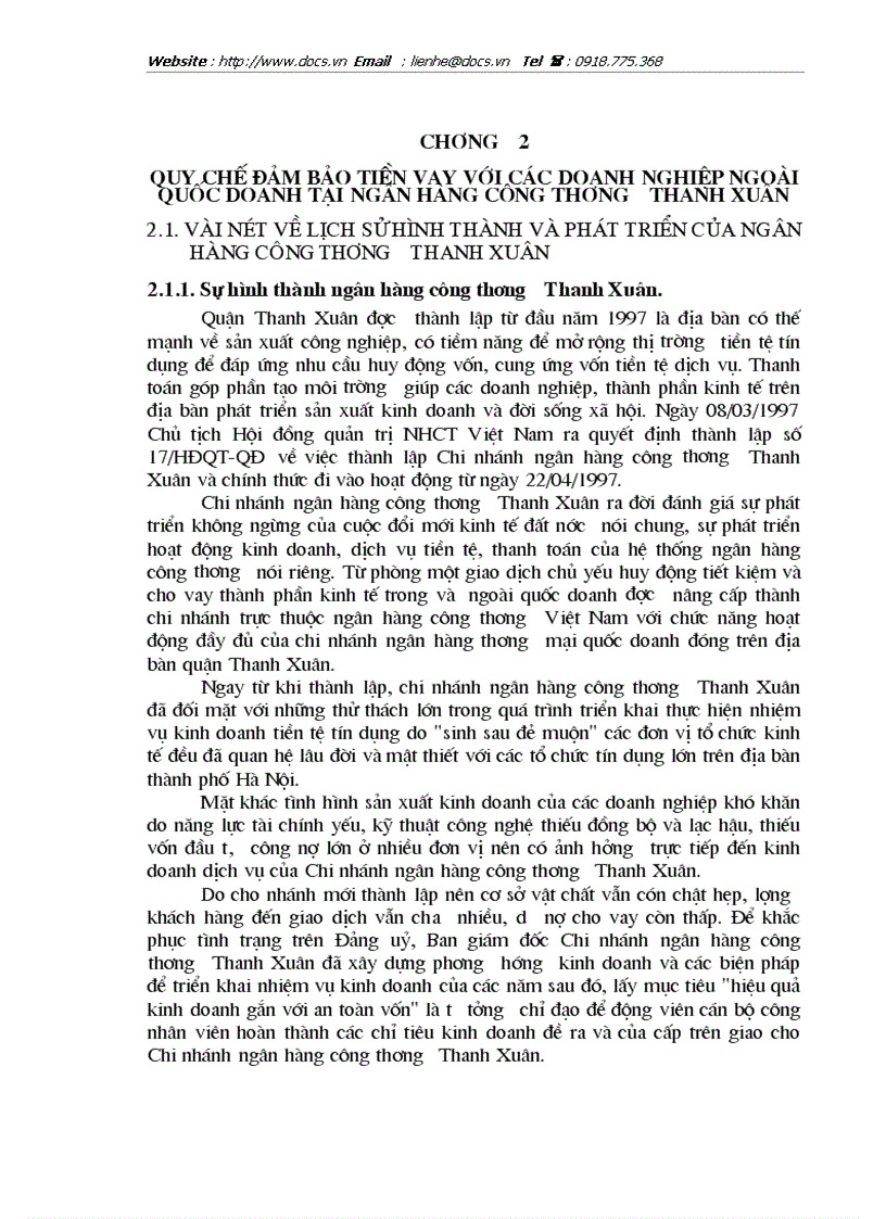 image for page Nâng cao chất lượng và an toàn của các khoản tín dụng có bảo đảm của Doanh nghiệp ngoài quốc doanh tại ngânhàng NHTMCP Công Thương VietinBank Thanh