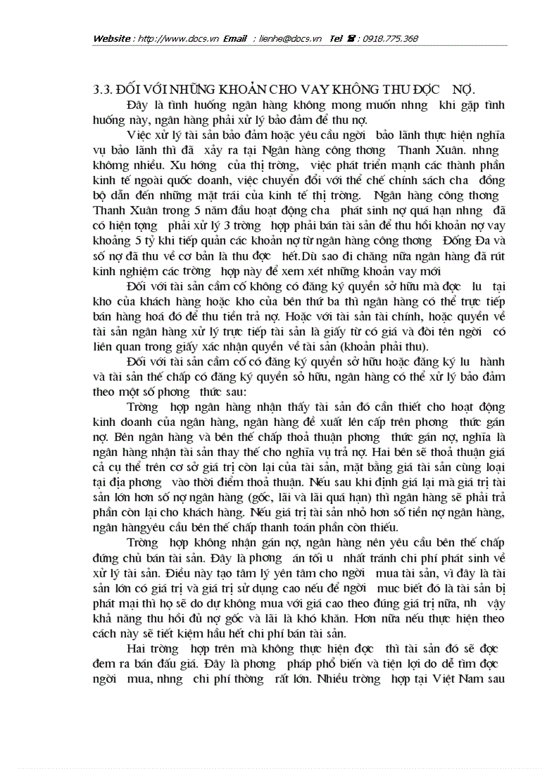 image for page Nâng cao chất lượng và an toàn của các khoản tín dụng có bảo đảm của Doanh nghiệp ngoài quốc doanh tại ngânhàng NHTMCP Công Thương VietinBank Thanh