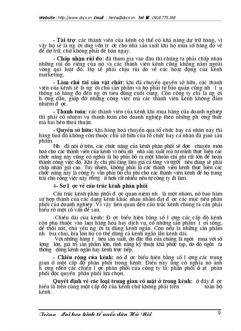 image for page 1số giải pháp nhằm nâng cao hiệu quả lựa chọn và quản trị kênh phân phối của Công ty CP Dược và Vật tư thú y HN HANVET