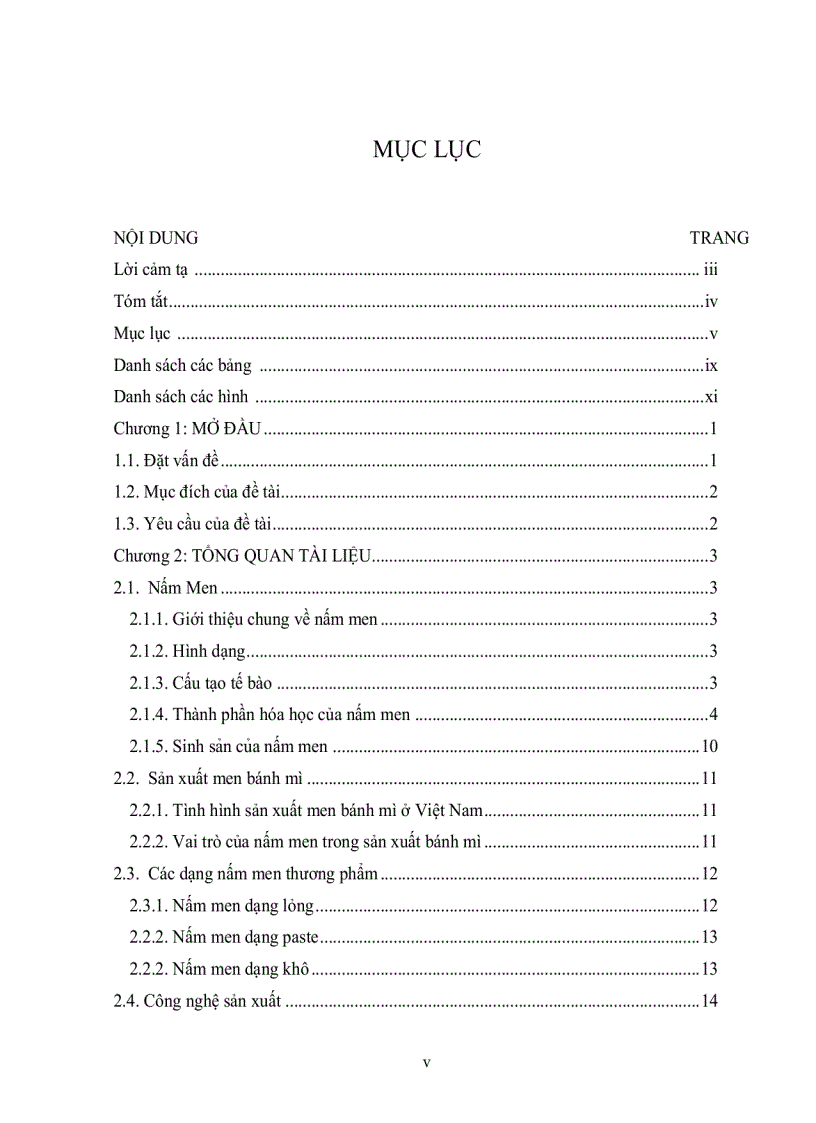 image for page Khảo sát các phương pháp tăng khả năng chịu nhiệt của nấm men
