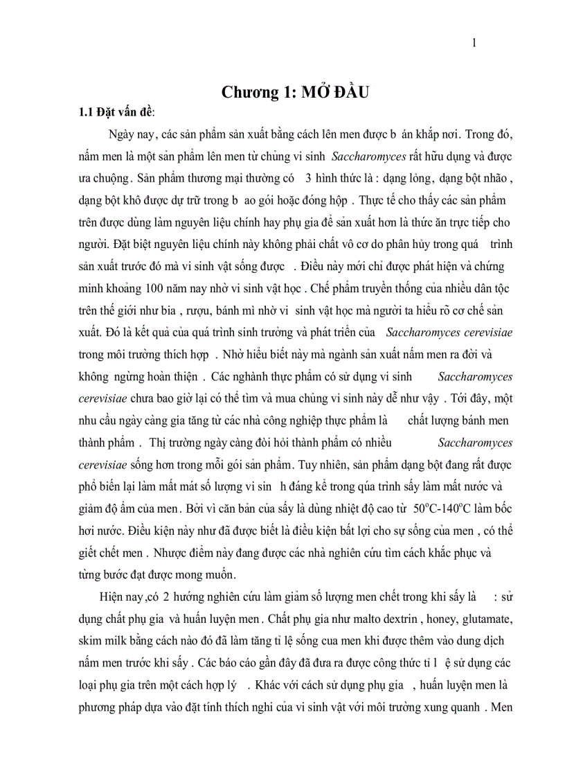 image for page Khảo sát các phương pháp tăng khả năng chịu nhiệt của nấm men