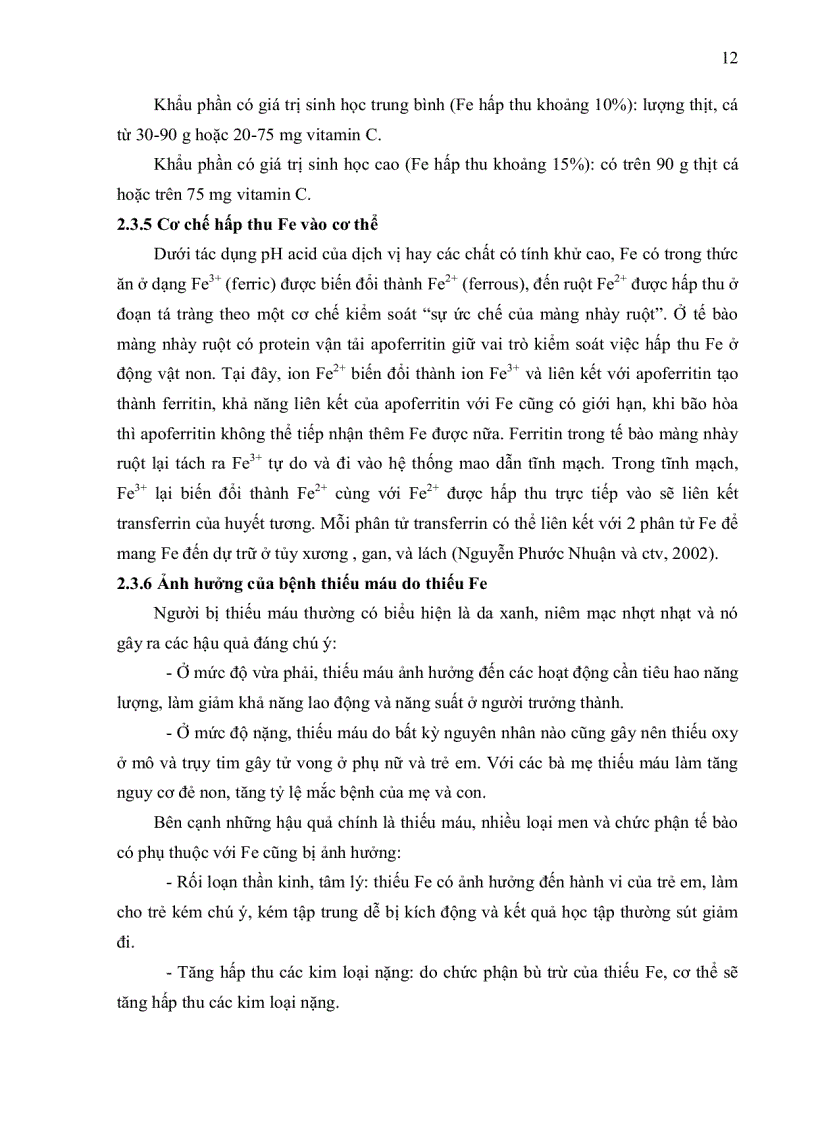 image for page Ly trích sắt từ cây rau ngót làm vi lượng bổ sung thực phẩm