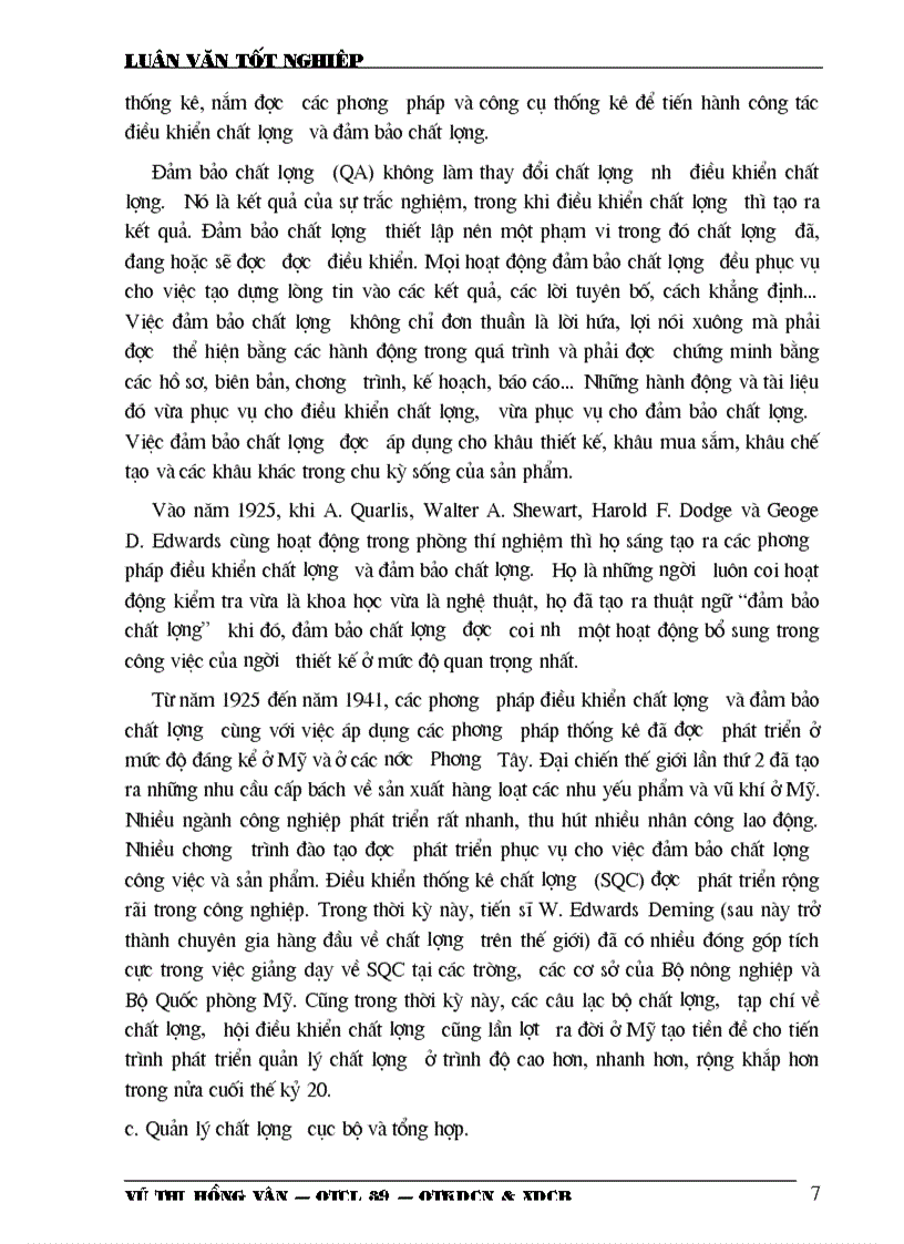 image for page Những biện pháp để duy trì và phát triển việc áp dụng hệ thống quản lý chất lượng theo ISO 9002 ở Công ty da giầy Hà Nội
