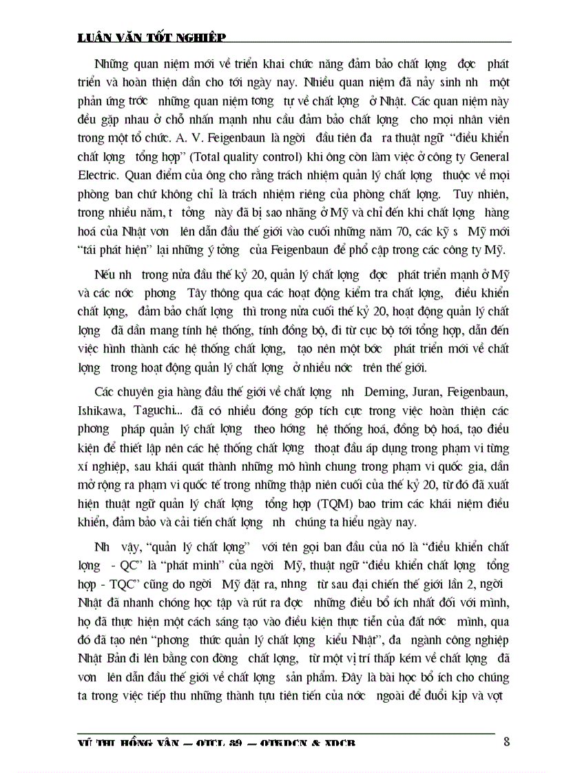 image for page Những biện pháp để duy trì và phát triển việc áp dụng hệ thống quản lý chất lượng theo ISO 9002 ở Công ty da giầy Hà Nội