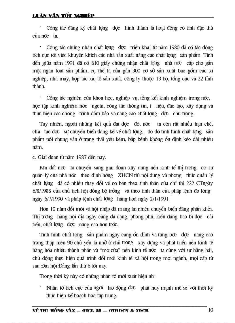image for page Những biện pháp để duy trì và phát triển việc áp dụng hệ thống quản lý chất lượng theo ISO 9002 ở Công ty da giầy Hà Nội