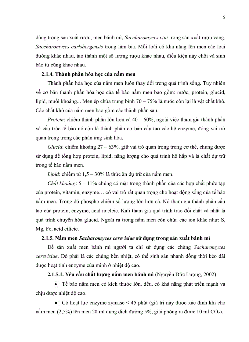 image for page Nghiên cứu quy trình sấy men bánh mì bằng phương pháp sấy tầng sôi