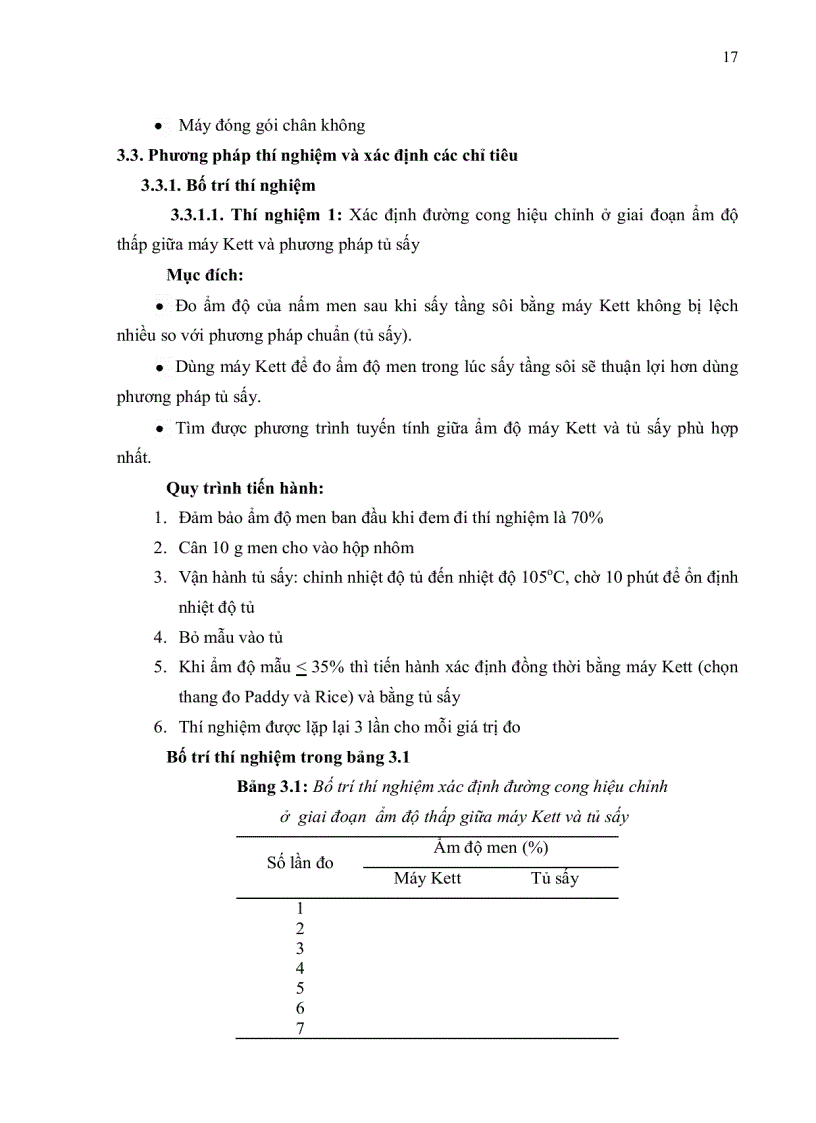 image for page Nghiên cứu quy trình sấy men bánh mì bằng phương pháp sấy tầng sôi