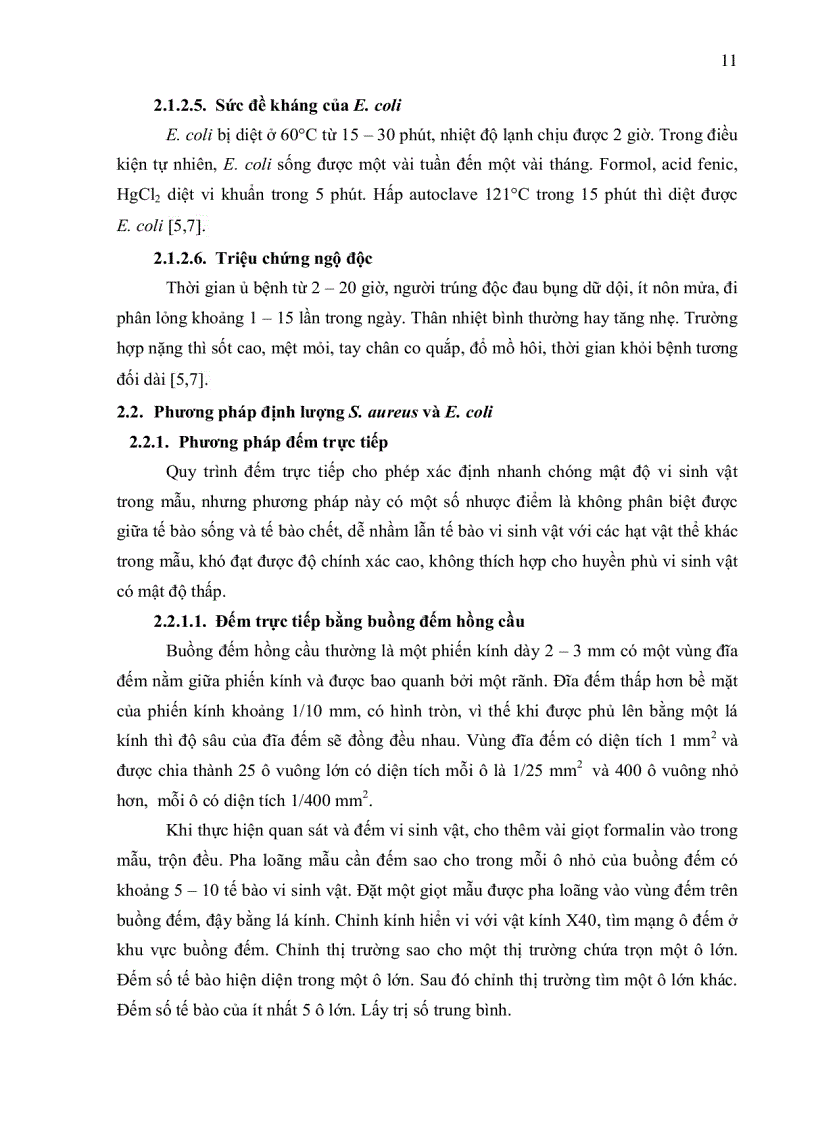 image for page KHẢO SÁT TỈ LỆ NHIỄM Staphylococcus aureus VÀ Escherichia coli TRONG THỰC PHẨM TẠI KHU VỰC CHỢ THỊ NGHÈ