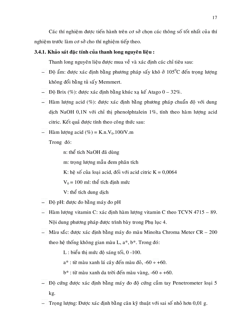 image for page Khảo sát quy trình chế biến thanh long nước ép dứa đóng hộp