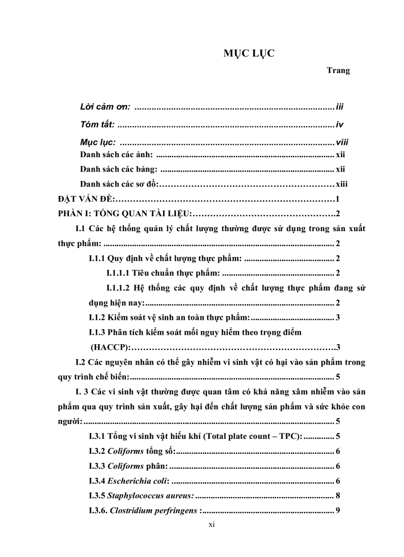 image for page Khảo sát tìm nguyên nhân nhiễm vi sinh vật trong sản phẩm chả giò chế biến tại cholimex đề xuất biện pháp khắc phục