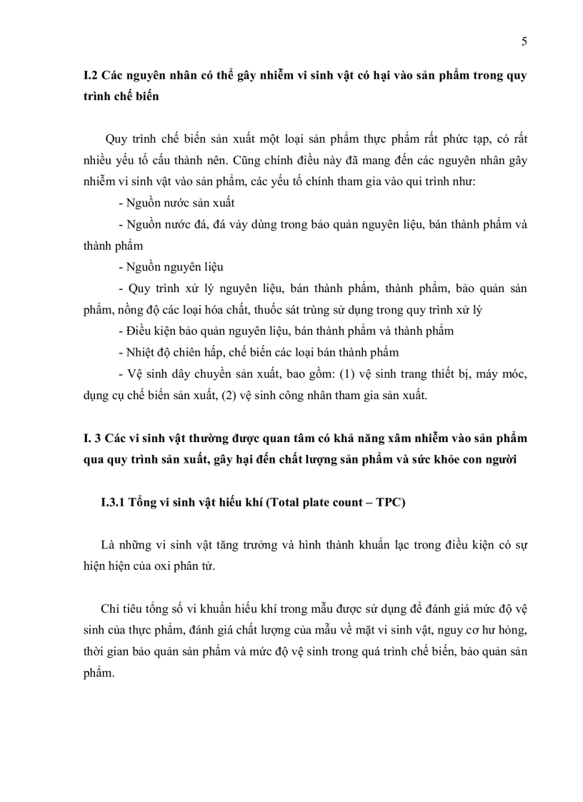 image for page Khảo sát tìm nguyên nhân nhiễm vi sinh vật trong sản phẩm chả giò chế biến tại cholimex đề xuất biện pháp khắc phục