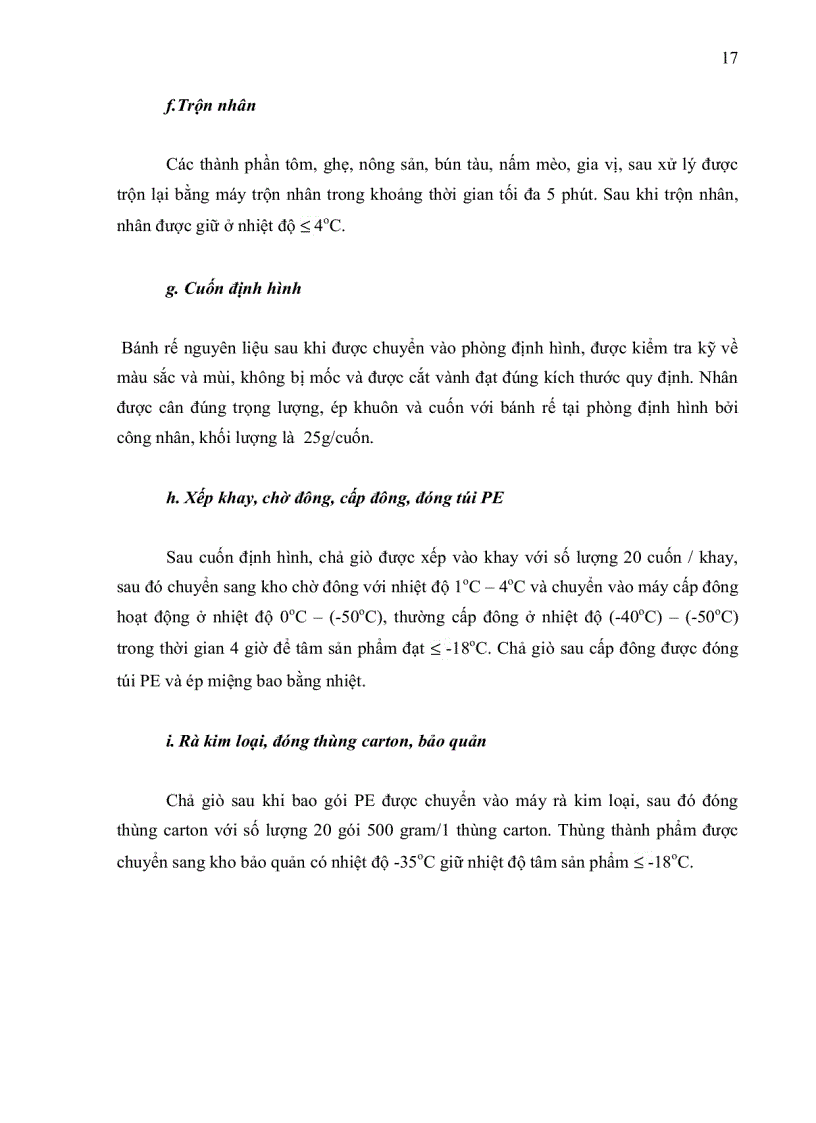 image for page Khảo sát tìm nguyên nhân nhiễm vi sinh vật trong sản phẩm chả giò chế biến tại cholimex đề xuất biện pháp khắc phục
