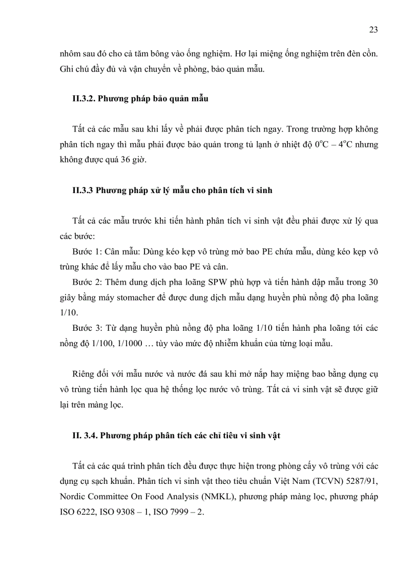 image for page Khảo sát tìm nguyên nhân nhiễm vi sinh vật trong sản phẩm chả giò chế biến tại cholimex đề xuất biện pháp khắc phục