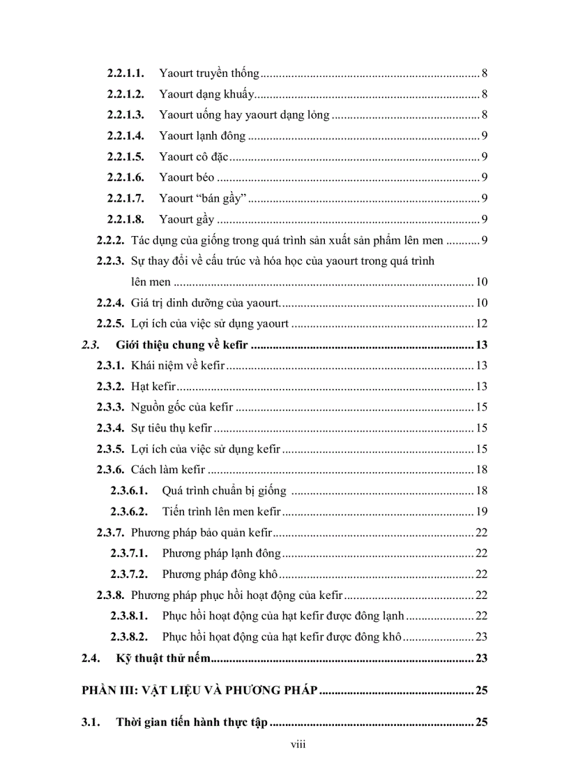 image for page Bước đầu nghiên cứu khả năng nhân sinh khối của hạt kefir kefir grains và ứng dụng hạt kefir trong chế biến kefir sữa dừa
