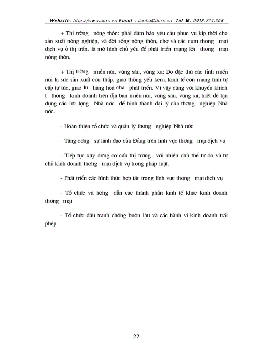 image for page Dịch vụ thương mại và các biện pháp phát triển thương mại dịch vụ