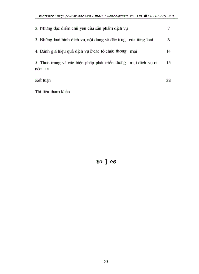 image for page Dịch vụ thương mại và các biện pháp phát triển thương mại dịch vụ