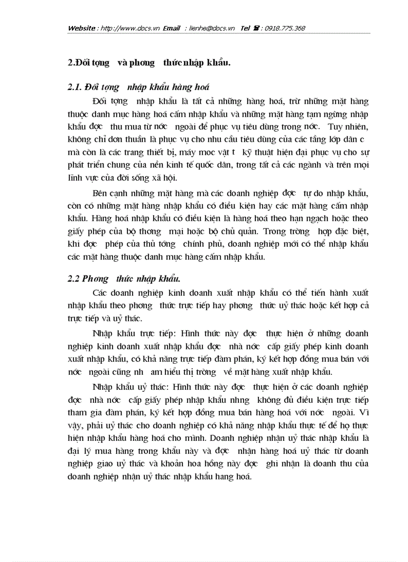 image for page Hoàn thiện công tác kế toán lưu chuyển hàng hoá nhập khẩu tại Công ty thương mại và xây dựng Hà Nội Vietracimex