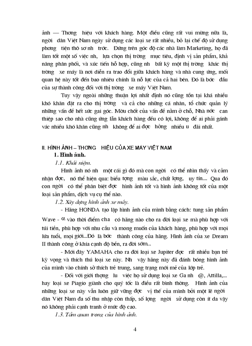 image for page Phát triển Hình ảnh Thương hiệu xe máy Việt Nam trong thời gian tới