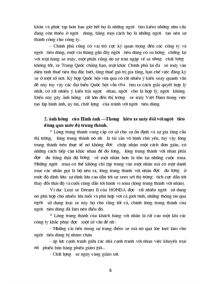 image for page Phát triển Hình ảnh Thương hiệu xe máy Việt Nam trong thời gian tới