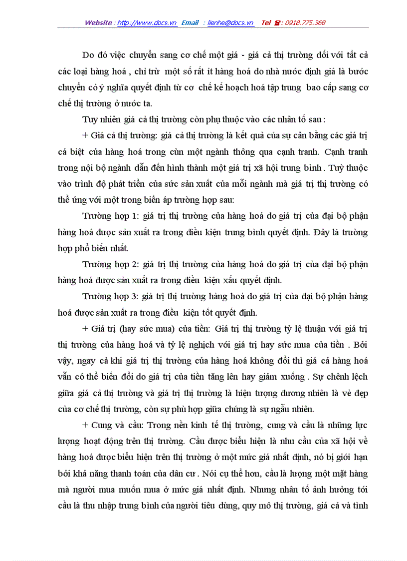 image for page Quy luật giá trị và vai trò của nó trong phát triển kinh tế thị trường ở nước ta