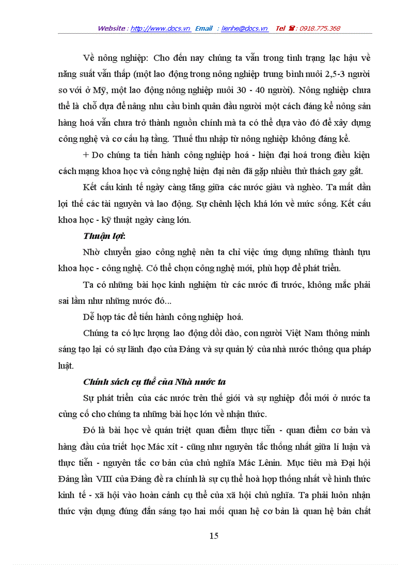 image for page Vận dụng lý luận học thuyết về hình thái kinh tế xã hội vào sự nghiệp công nghiệp hoá hiện đại hoá ở Việt Nam