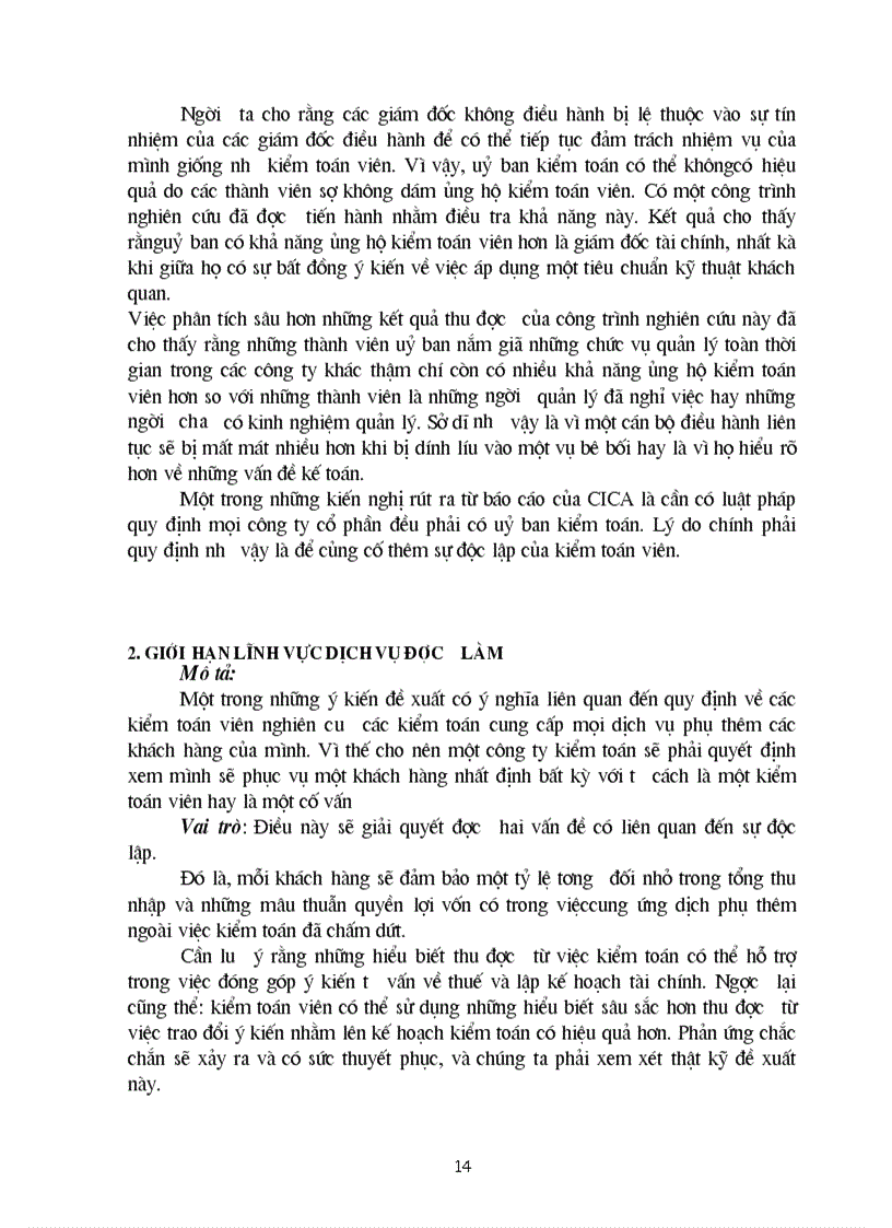 image for page Tình độc lập của kiểm toán viên