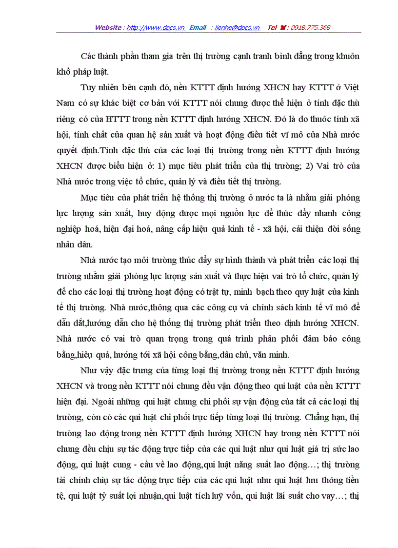 image for page Phát triển đồng bộ các loại thị trường trong nền kinh tế thị trường định hướng xã hội chủ nghĩa ở Việt Nam