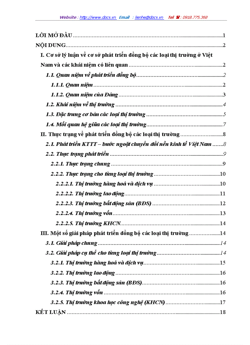 image for page Phát triển đồng bộ các loại thị trường trong nền kinh tế thị trường định hướng xã hội chủ nghĩa ở Việt Nam