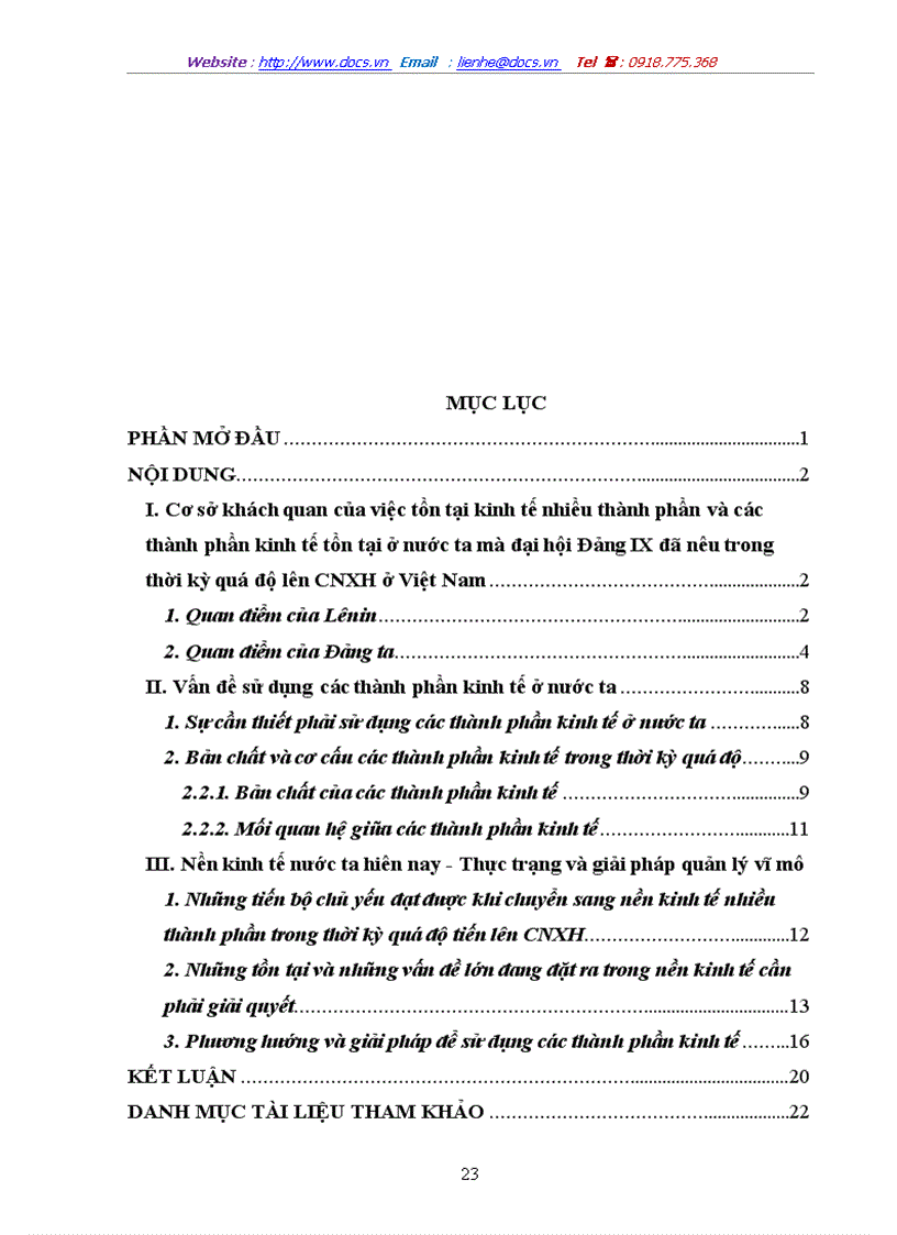 image for page Phân tích cơ cấu kinh tế nhiều thành phần ở nước ta mà đại hội Đảng IX đã nêu và ích lợi của việc sử dụng vào việc phát triển kinh tế xã hội