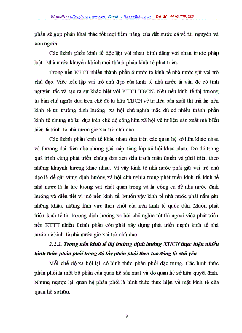 image for page Những đặc điểm cơ bản của KTTT định hướng XHCN ở Việt Nam