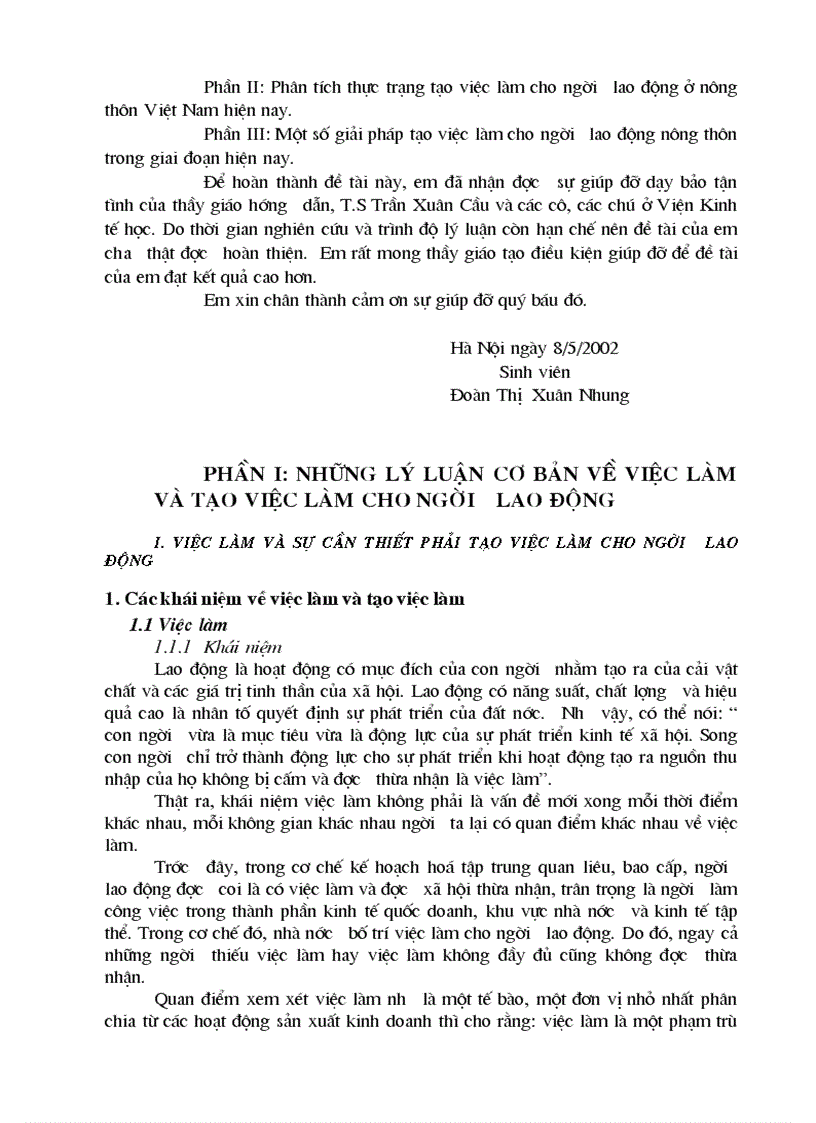 image for page Một số giải pháp tạo việc làm cho người lao động ở nông thôn Việt Nam hiện nay
