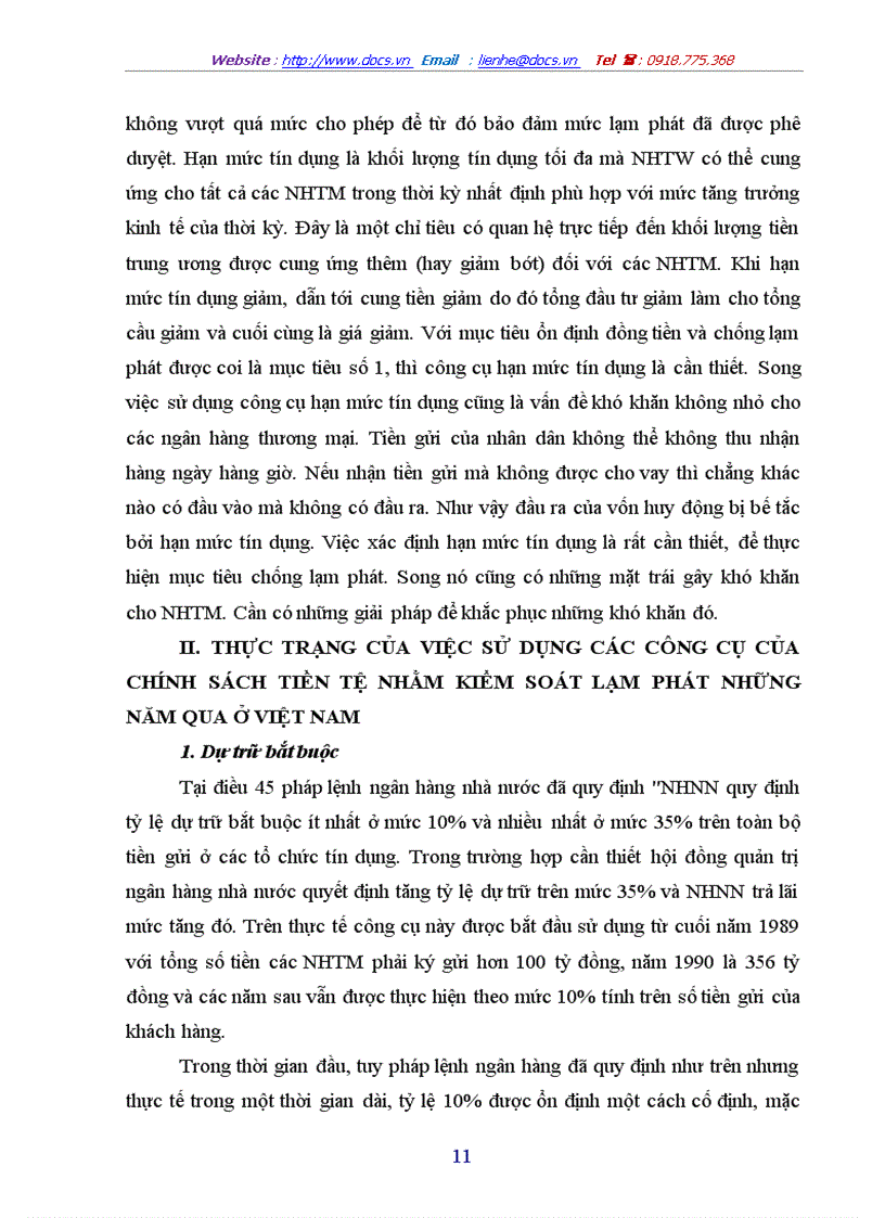 image for page Sử dụng chính sách tiền tệ nhằm kiểm soát lạm phát