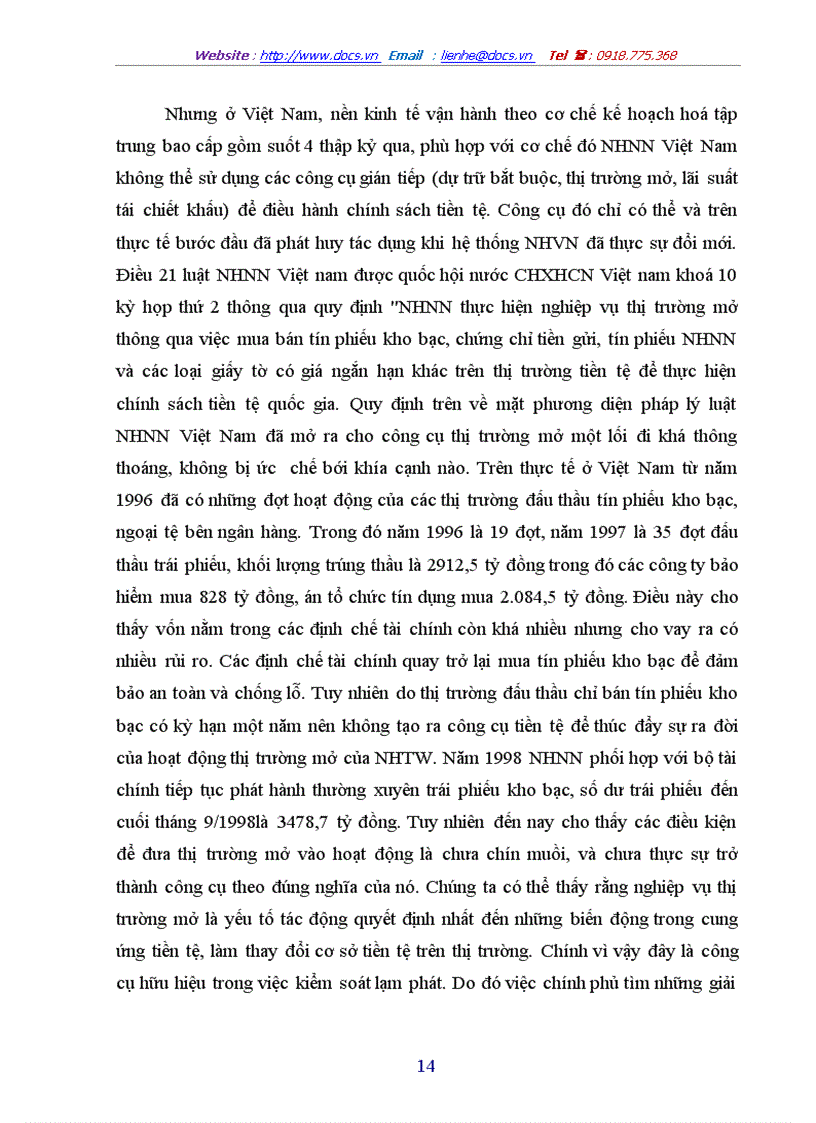 image for page Sử dụng chính sách tiền tệ nhằm kiểm soát lạm phát