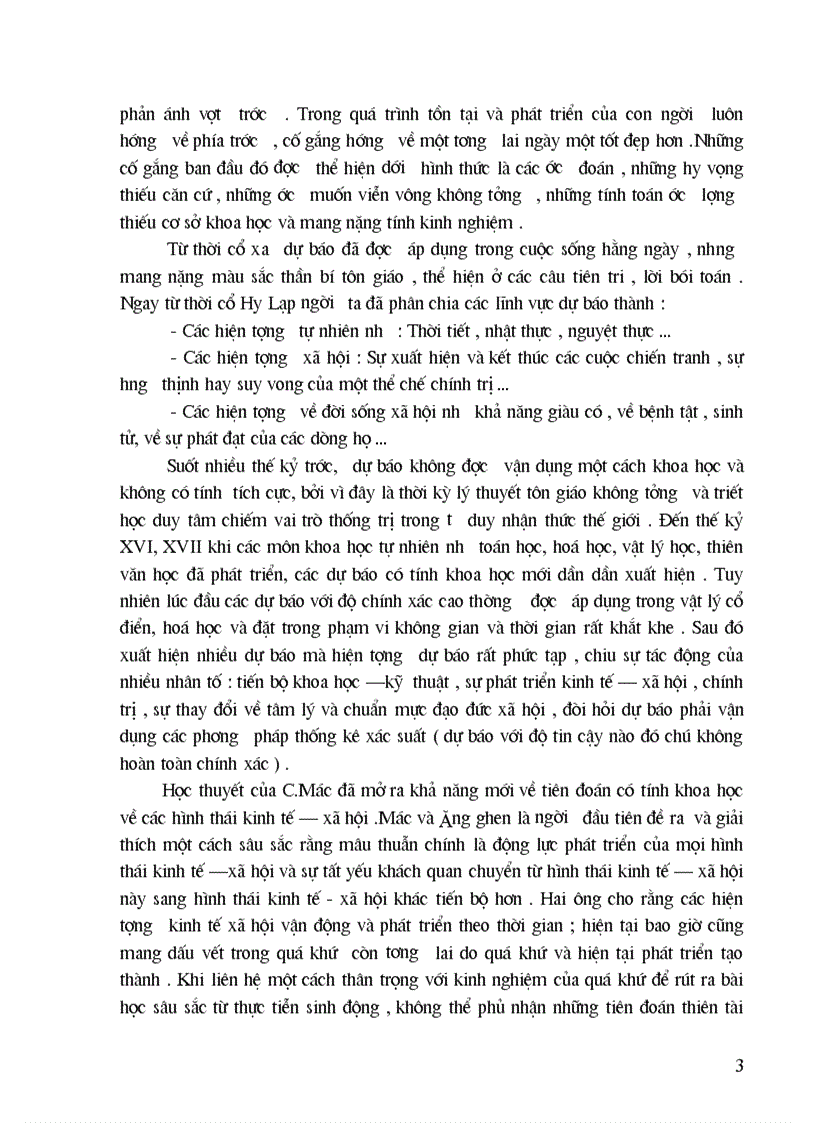 image for page Cơ sở lựa chọn phương pháp dự báo và xử lý mô hình dự báo