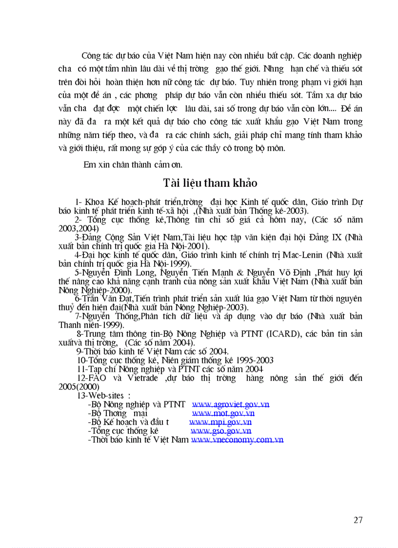 image for page Cơ sở lựa chọn phương pháp dự báo và xử lý mô hình dự báo