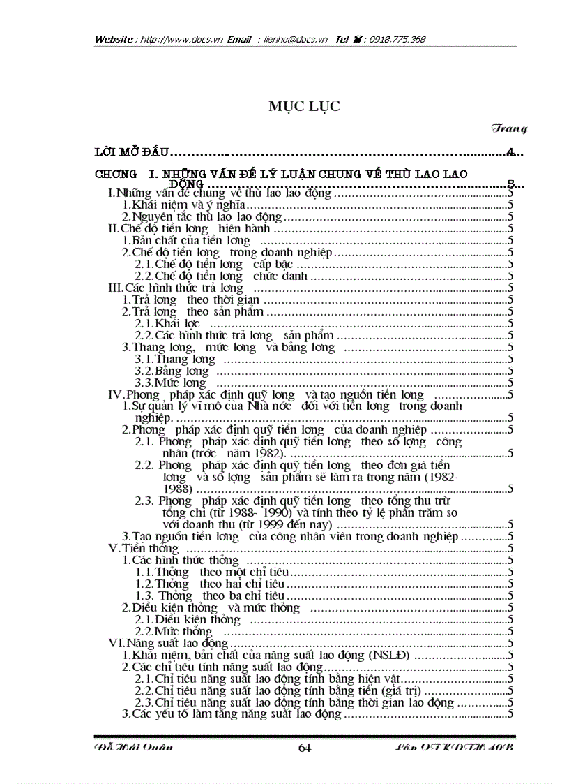 image for page 1số biện pháp hoàn thiện công tác thù lao lao động nhằm tăng năng suất lao động ở Công ty Cơ giới và Xây dựng Thăng Long