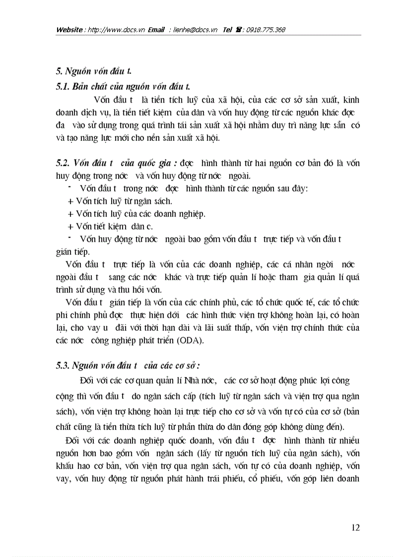 image for page Đầu tư phát triển theo hình thức BOT trong nước tại Tổng Công ty xây dựng Sông Đà Thực trạng và giải pháp