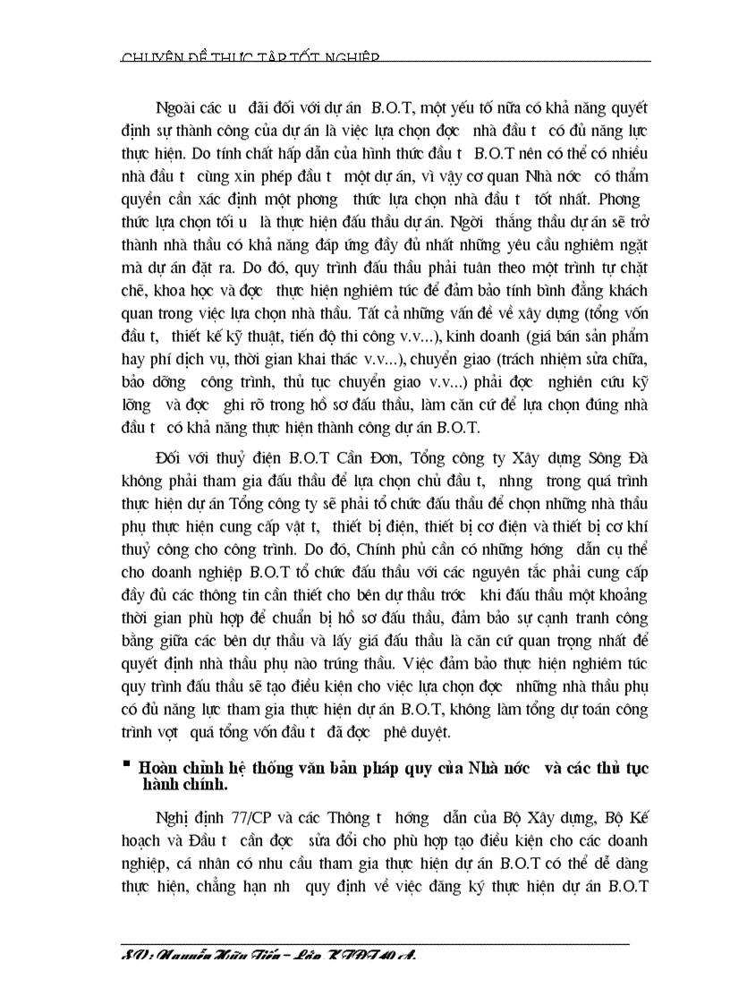 image for page Đầu tư phát triển theo hình thức BOT trong nước tại Tổng Công ty xây dựng Sông Đà Thực trạng và giải pháp