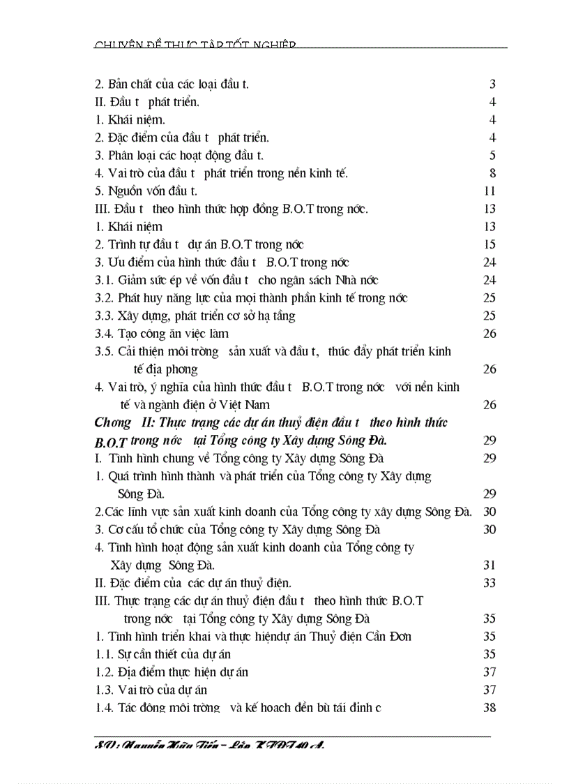 image for page Đầu tư phát triển theo hình thức BOT trong nước tại Tổng Công ty xây dựng Sông Đà Thực trạng và giải pháp