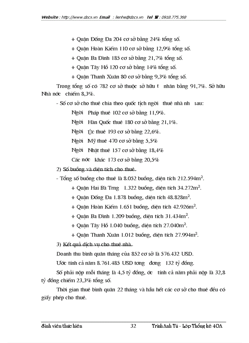 image for page Vận dụng phương pháp dãy số thời gian để phân tích biến động doanh thu du lịch và dự đoán doanh thu du lịch thời gian tới trên địa bàn HN