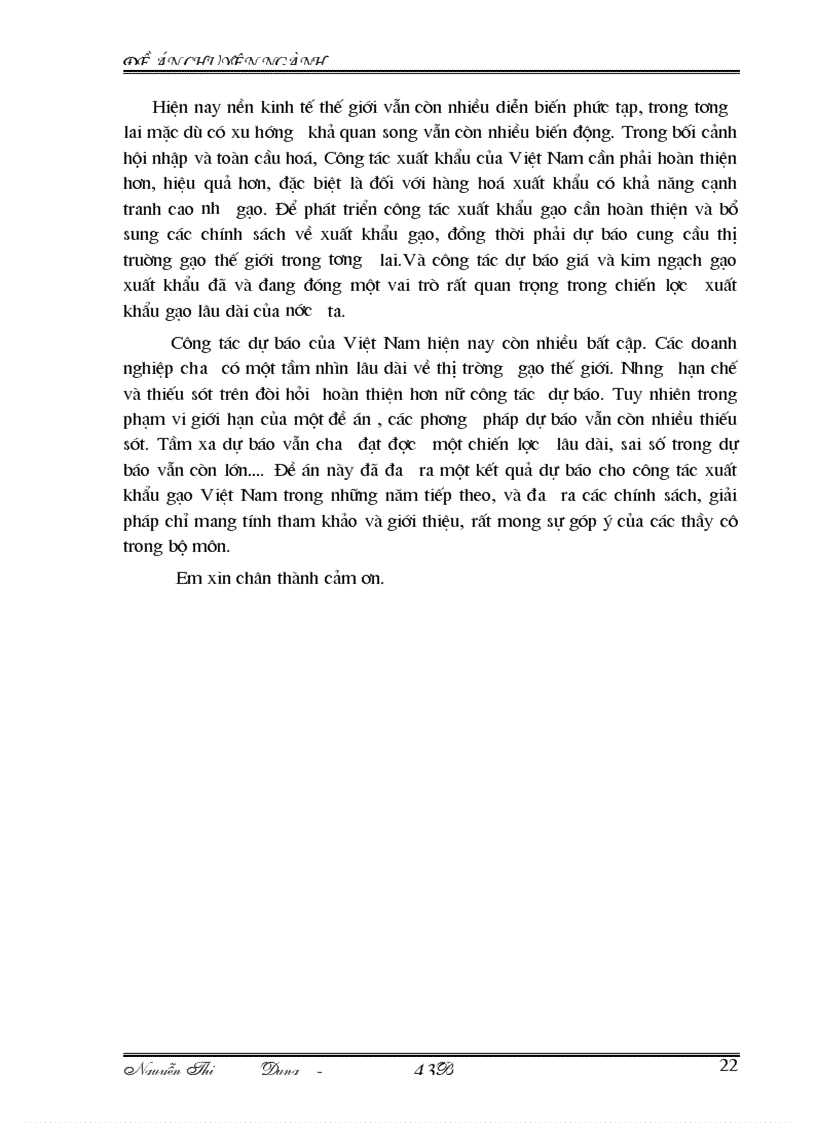 image for page Phương hướng và giải pháp nhằm ổn định và nâng cao giá xuất khẩu gạo của Việt Nam