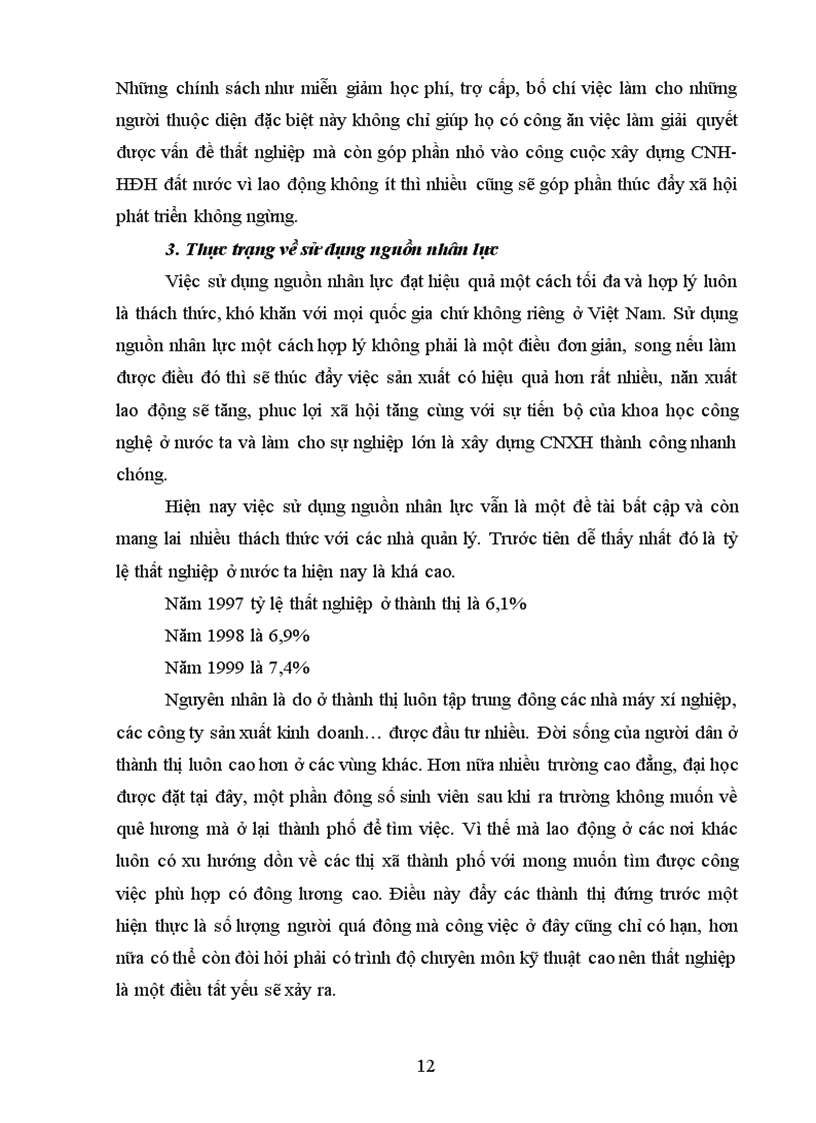 image for page Giải pháp để nâng cao hiệu quả của đào tạo và sử dụng nguồn nhân lực phục vụ cho sự nghiệp CNH HĐH ở Việt Nam