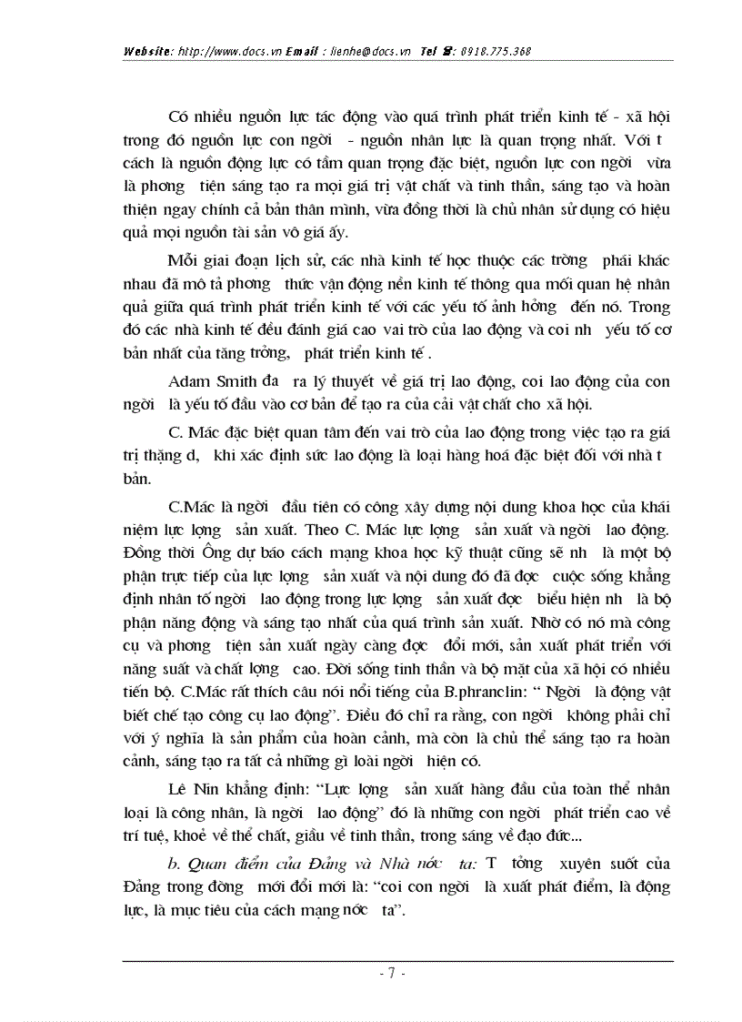 image for page Thực trạng và 1 số giải pháp cơ bản phát triển nguồn nhân lực phục vụ CNH HĐH của tỉnh Nam Định hiện nay