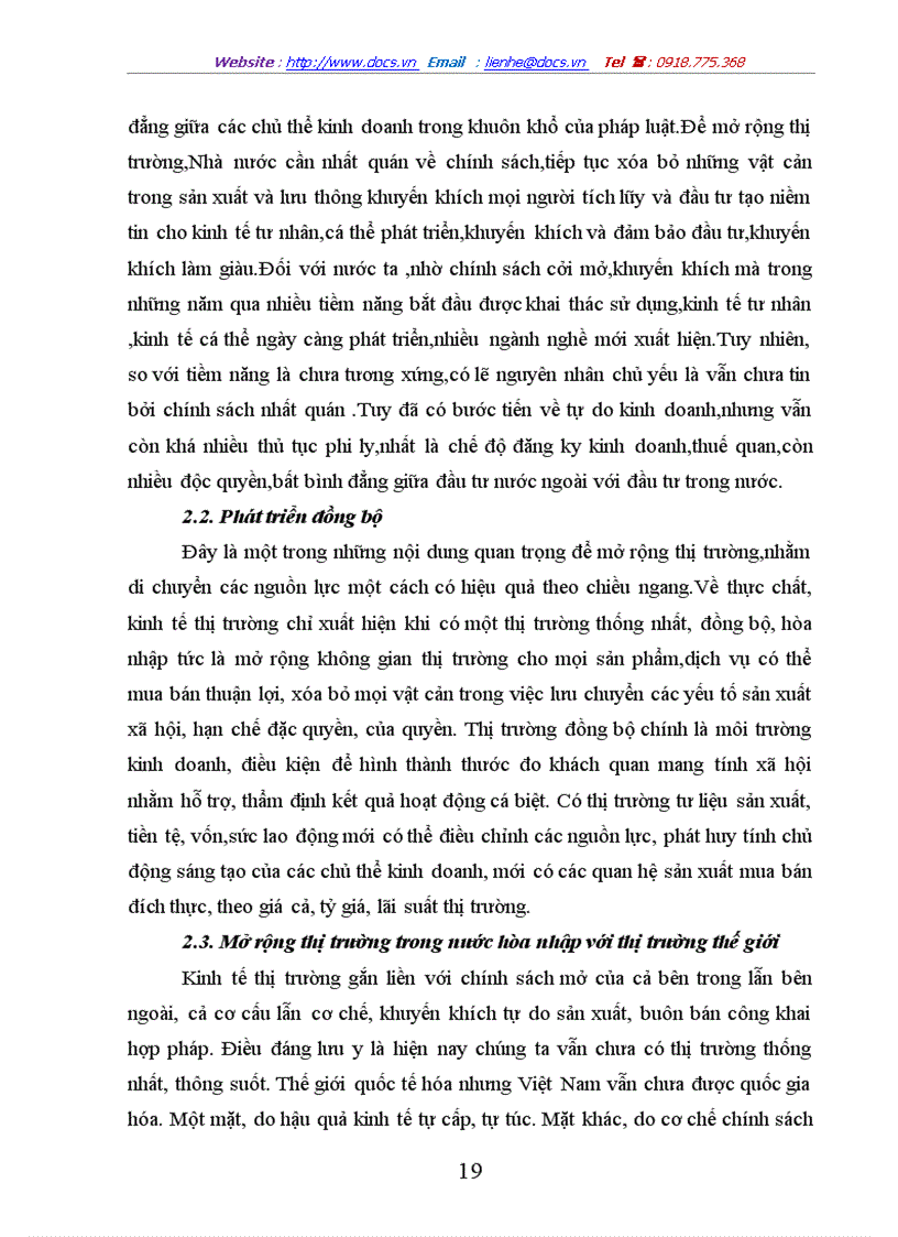 image for page Thực trạng và giải pháp trong nền kinh tế thị trường đinh hướng xhcn ở nước ta hiện nay