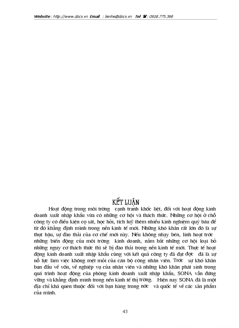 image for page Thực trạng và giải pháp trong nhập khẩu hàng hoá tại Công ty cung ứng nhân lực quốc tế và thương mại Sona