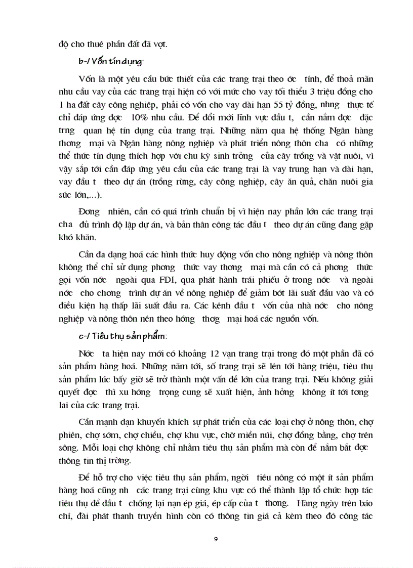 image for page Kinh tế trang trại quá trình hình thành và thực trạng hiện nay